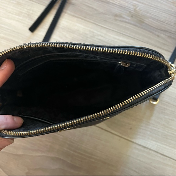 Michael Kors Black Purse - Gold Hardware - Picture 5 of 8
